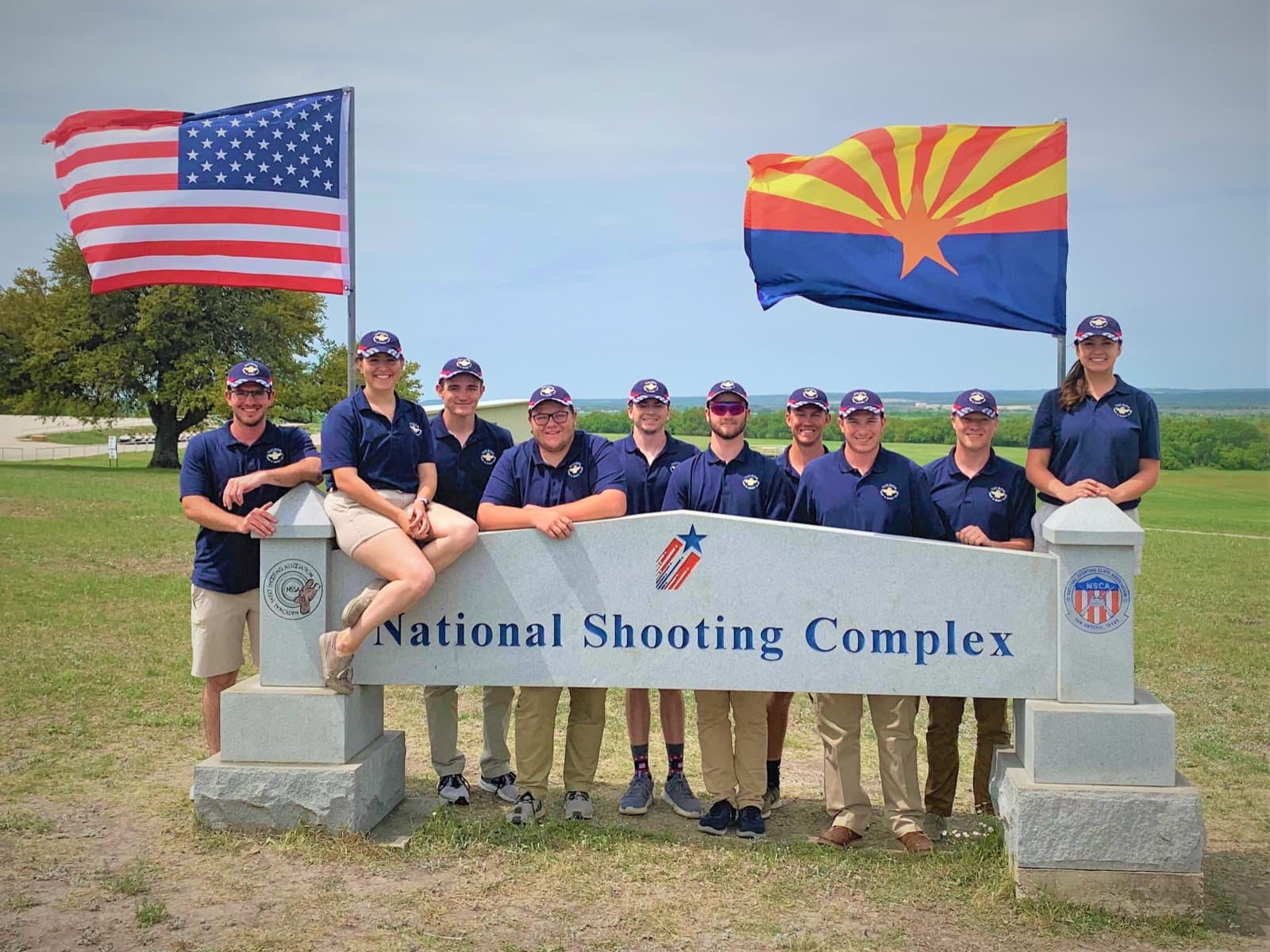 University of Arizona Shotgun Team at Tucson Trap & Skeet.